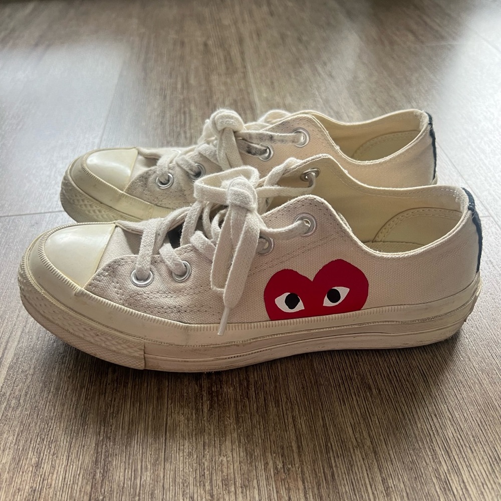Commes des Garçons PLAY x converse hidden heart - Picture 1 of 9